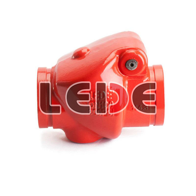 旋啟式(shi)溝槽止(zhi)回閥